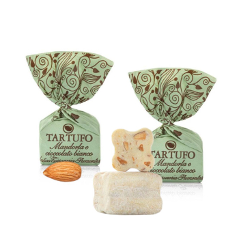 Tartufo Mandorla e cioccolata bianco - Piemont